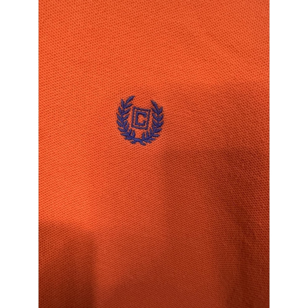 Chaps‎ Orange Polo Shirt Men's Large - Picture 2 of 6